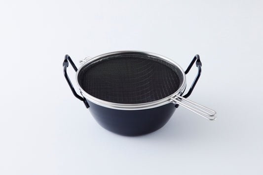Iron Deep Frying Pot 22cm