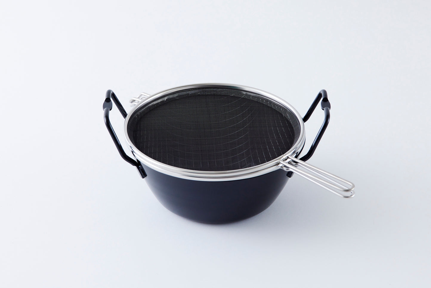 Iron Deep Frying Pot 22cm