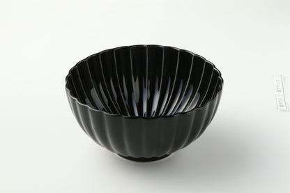 Deep Round Bowl Ink Black Large