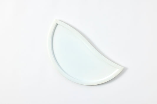 couple plate / matte white