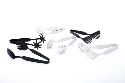 Pasta Tong Star Black Finish