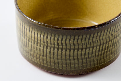FD Yellow Glaze Tobikanna Soup Mug Hasami Porcelain