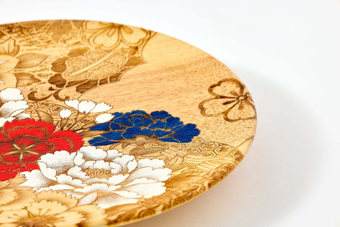 Decorative Plate –   Kyo-Yuzen Pattern Collection: Sai