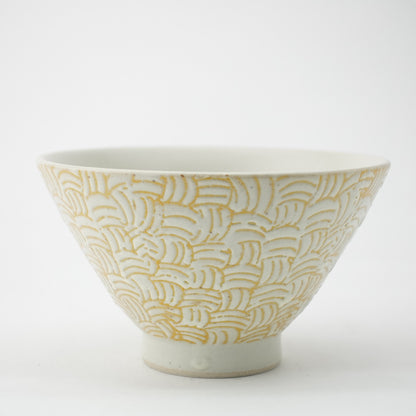 Inban KAGOME Rice Bowl Hasami Porcelain