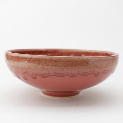 FD Edge Glaze Drip Round Flat Bowl Hasami Porcelain