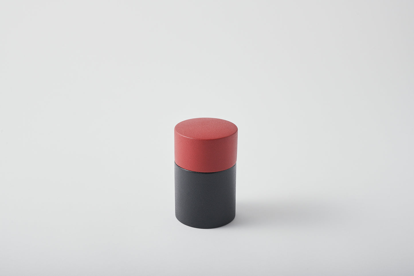 Tea Canister Vermilion Decor Long