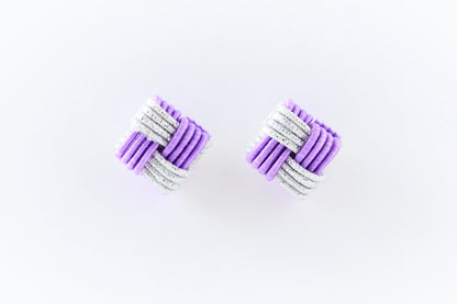 Ichimatsu | Pierce (Surgical Stainless Steel) -Bellflower & Silver