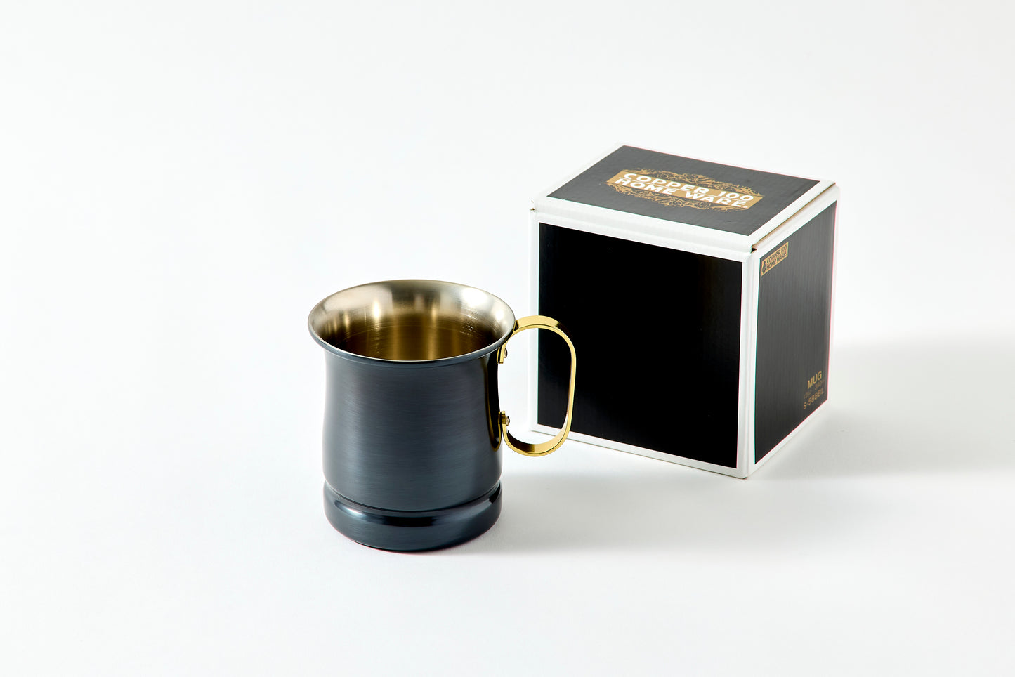 Pure Copper Mug 340ml Black Copper Finish