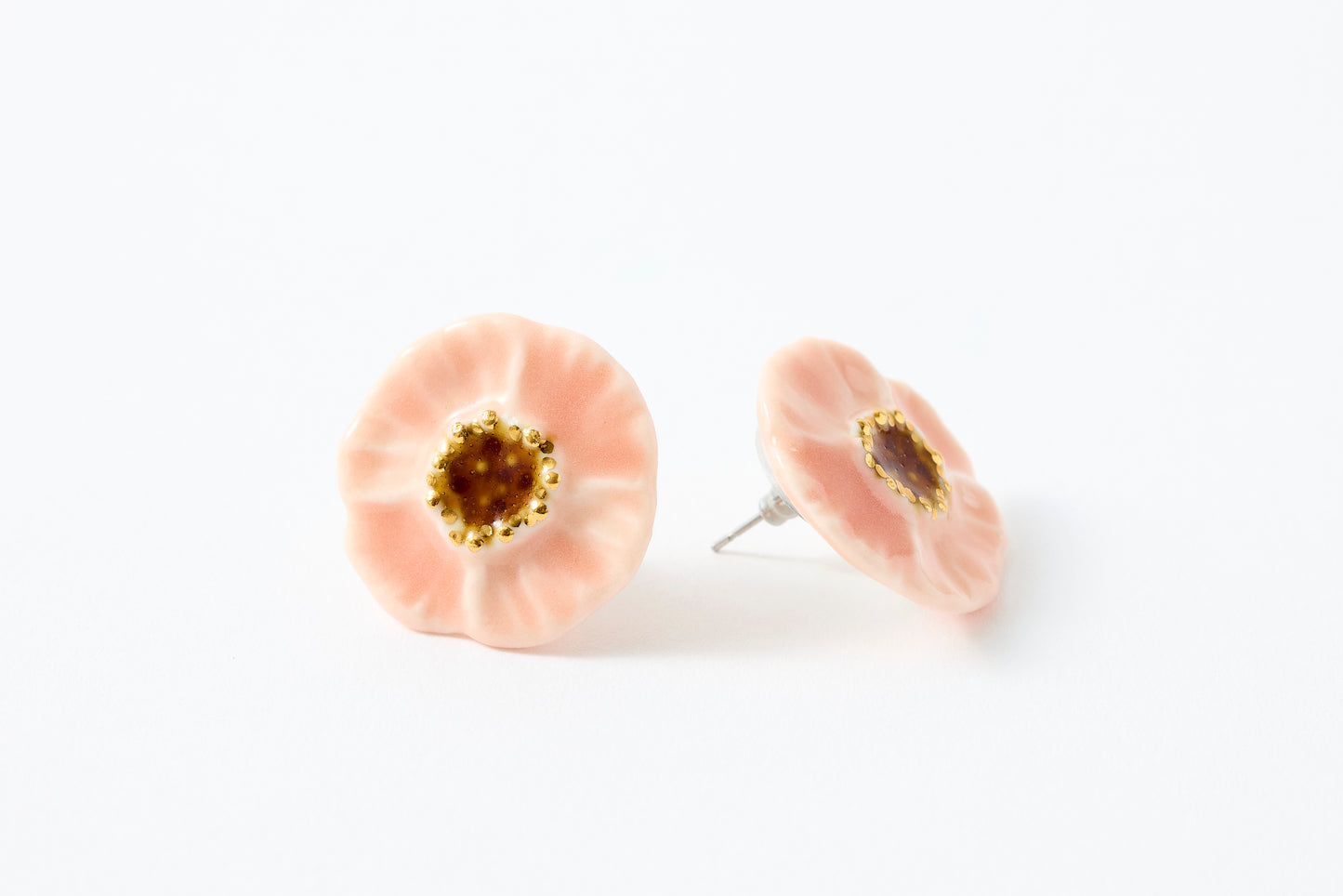 Yuka Peach Earrings