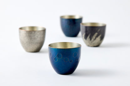 Sake Cup – Gyokuon / Wabisabi Blue