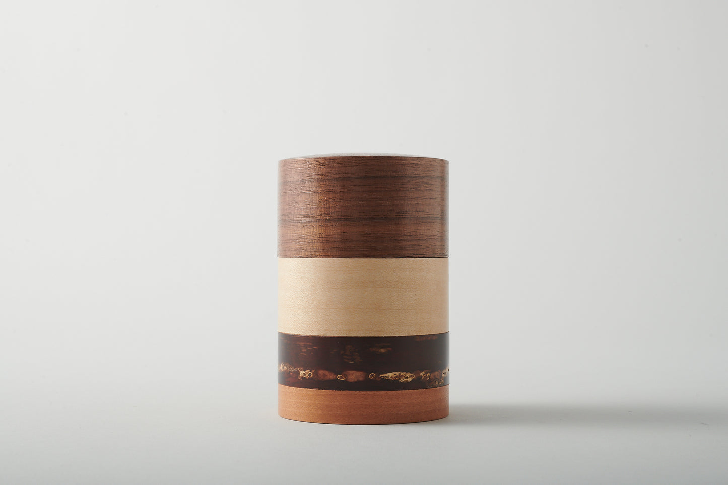 4-Color Tea Canister - Walnut
