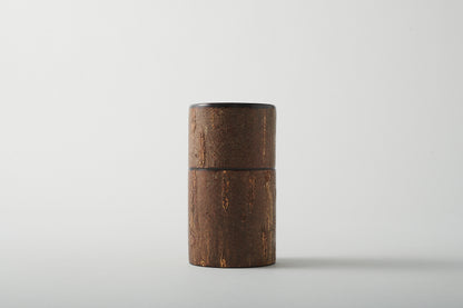 Tea Canister Chamfer Frosted Decor by Keitaro Arakawa