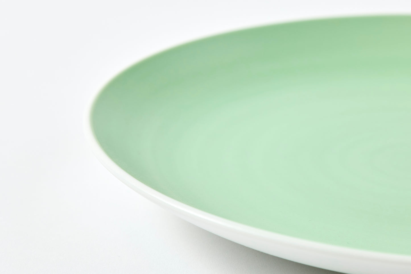 Flat Plate (Medium) - Pearl Green