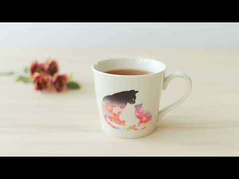 Color Changing Mug [Staring Cat]
